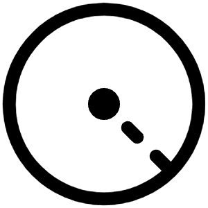 One Point Circle Icon from Iconoir Regular Set