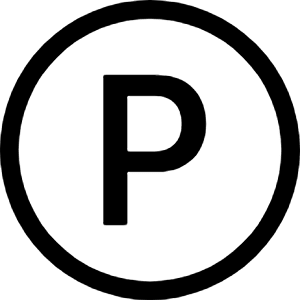 P Circle Icon from Bootstrap Set