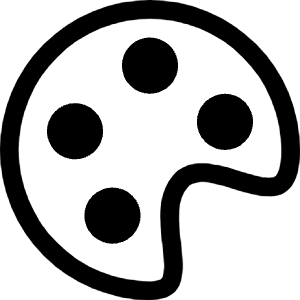 Palette Icon from Bootstrap Set