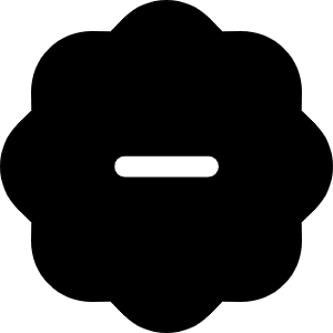 Patch Minus Fill Icon from Bootstrap Set