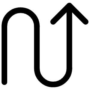 Path Arrow Icon from Iconoir Regular Set