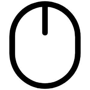 Pc Mouse Icon from Iconoir Regular Set