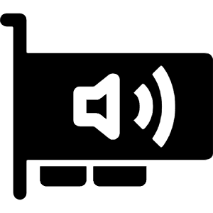 Pci Card Sound Icon from Bootstrap Set