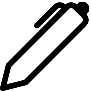 Pen Icon from Bootstrap Set