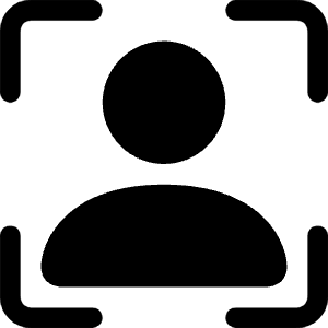 Person Bounding Box Icon from Bootstrap Set