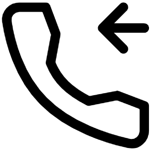 Phone Income Icon from Iconoir Regular Set