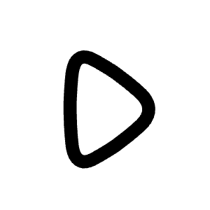 Play Icon from Mynaui Line Set