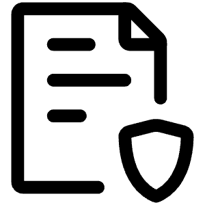Privacy Policy Icon from Iconoir Regular Set