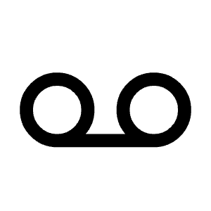 Record Icon from Mynaui Line Set