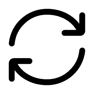 Refresh Icon from Mynaui Line Set