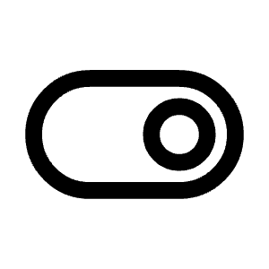 Toggle Right Icon from Mynaui Line Set