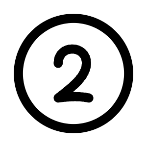 Two Circle Icon from Mynaui Line Set