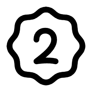 Two Waves Icon from Mynaui Line Set