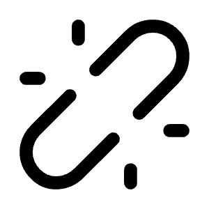 Unlink Icon from Mynaui Line Set