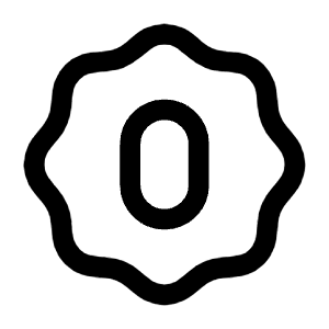 Zero Waves Icon from Mynaui Line Set