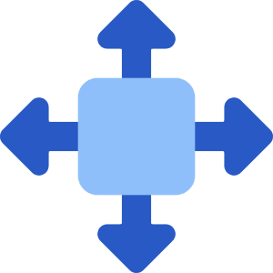 3d Move Icon from Core Flat Set