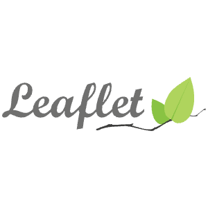 Leaflet Icon from SVG Logos Set