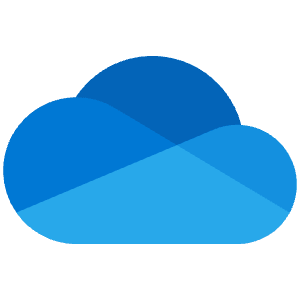 Microsoft Onedrive Icon from SVG Logos Set