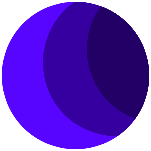 Moon Icon from SVG Logos Set