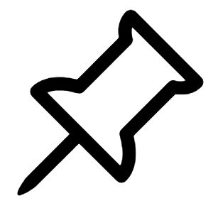 Pin Angle Icon from Bootstrap Set