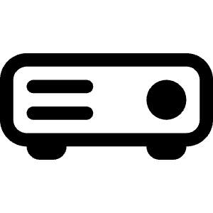 Projector Icon from Bootstrap Set