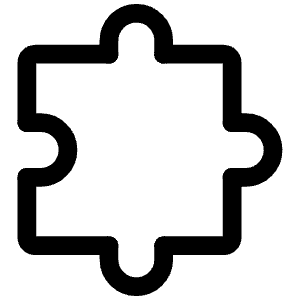 Puzzle Icon from Iconoir Regular Set