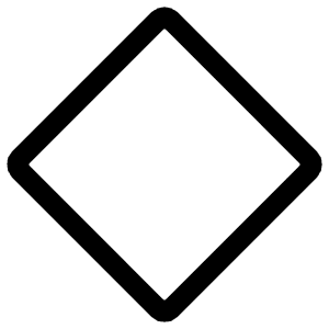 Rhombus Icon from Iconoir Regular Set