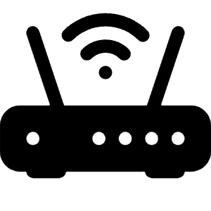 Router Fill Icon from Bootstrap Set