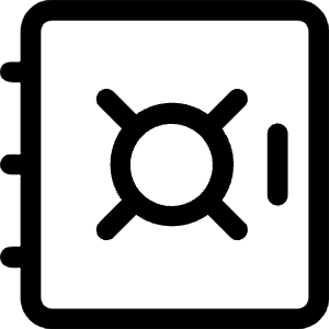 Safe Icon from Bootstrap Set