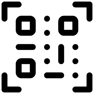 Scan Qr Code Icon from Iconoir Regular Set