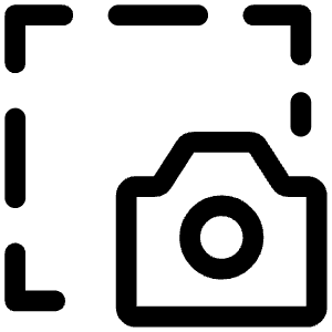 Screenshot Icon from Iconoir Regular Set