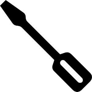 Screwdriver Icon from Bootstrap Set