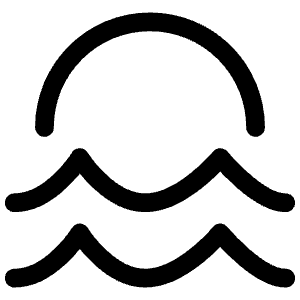 Sea And Sun Icon from Iconoir Regular Set