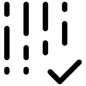 Shopping Code Check Icon from Iconoir Regular Set