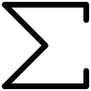 Sigma Function Icon from Iconoir Regular Set
