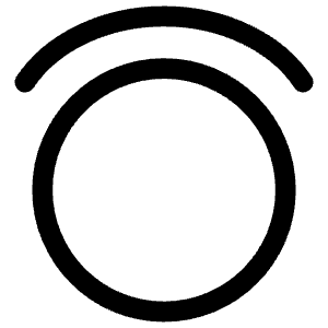 Single Tap Gesture Icon from Iconoir Regular Set