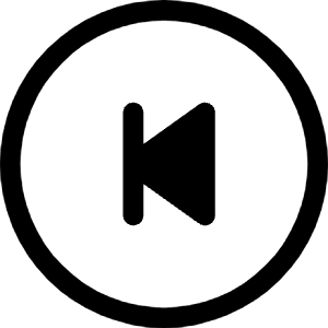 Skip Start Circle Icon from Bootstrap Set
