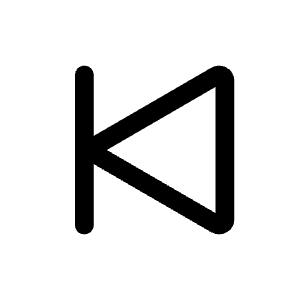 Skip Start Icon from Bootstrap Set