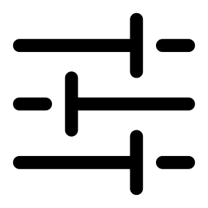 Sliders2 Icon from Bootstrap Set