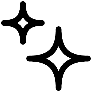 Sparks Icon from Iconoir Regular Set