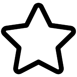 Star Icon from Iconoir Regular Set