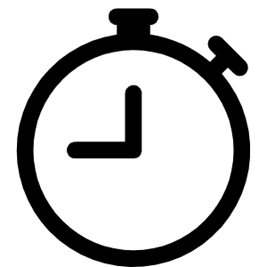 Stopwatch Icon from Bootstrap Set