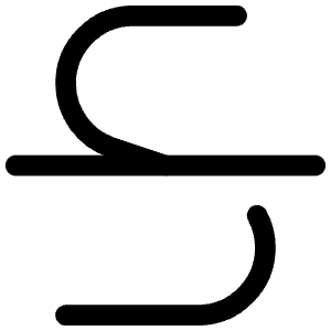 Strikethrough Icon from Iconoir Regular Set
