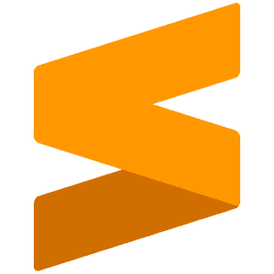 Sublimetext Icon Icon from SVG Logos Set