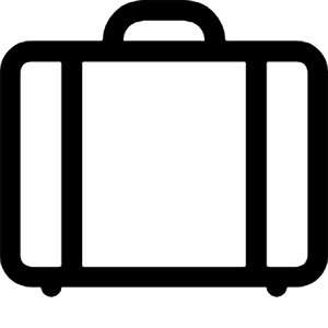 Suitcase Lg Icon from Bootstrap Set