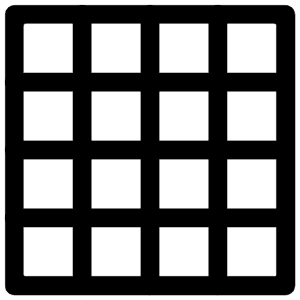Table Icon from Iconoir Regular Set
