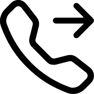 Telephone Forward Icon from Bootstrap Set