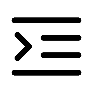 Text Indent Left Icon from Bootstrap Set