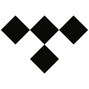 Tidal Icon Icon from SVG Logos Set