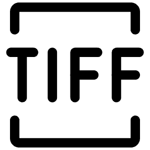 Tiff Format Icon from Iconoir Regular Set